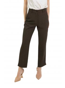 Pantaloni dritti tinta unita Please